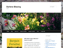 Tablet Screenshot of darleneblasing.com